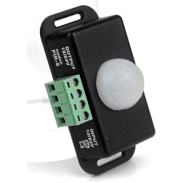 DC 12V LED Infrarød Bevegelsesdetektor PIR Bevegelsessensor for LED Strip/Pære