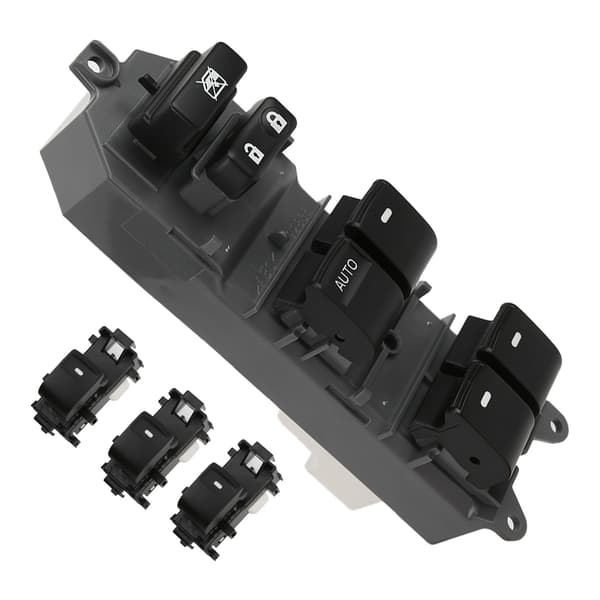 4 STK Strømbryter 84820‑06100 Erstatning for RAV4 Venstrestyrt 2006‑2012