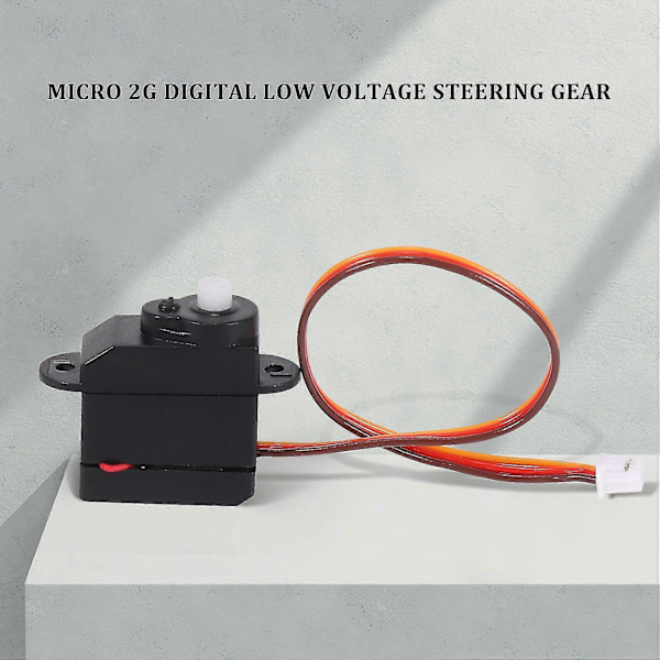 2g Digital Servo 2.2g Servo kompatibel med -modell Fly Lastebiler Orlandoo Hunter Oppgraderingsdeler Universal