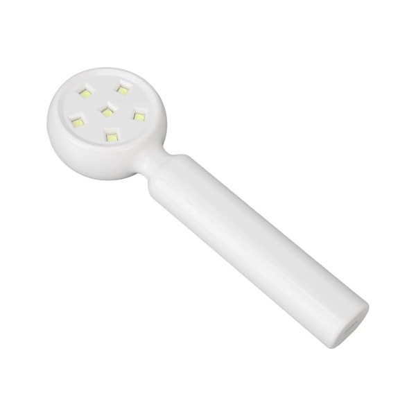 Håndholdt neglelampe Hurtigtørrende 6 lyschips 2 timer genopladeligt LED UV neglelys 18W