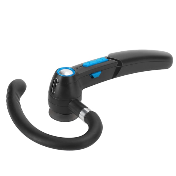 Bärbar monoaural Bluetooth-headset Hörlurar Utrustning Hög kompatibilitetblå