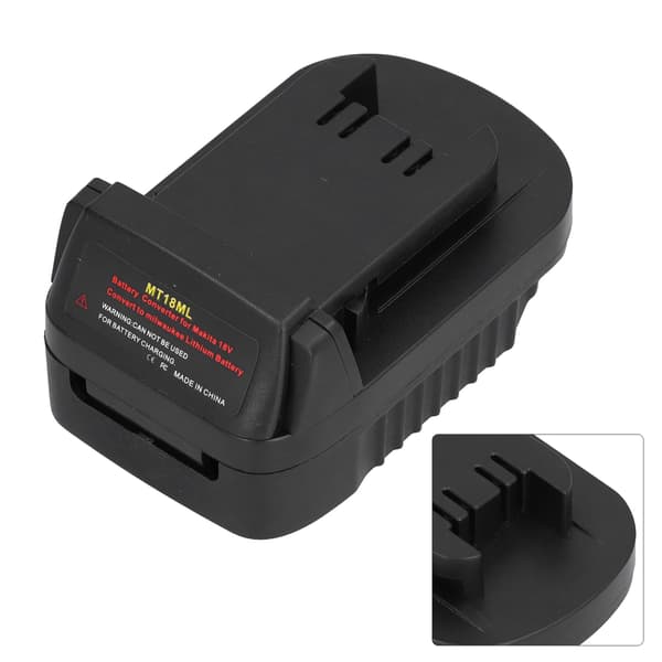 Batteriadapter Konverter Konverteringssæt Dock Strømstik 18V MT18ML til for Milwakee
