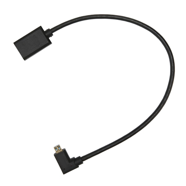 8K 60Hz Micro HD Multimedia Interface-kabel Höger armbåge Micro HD Multimedia Interface hane till hona-sladd OD4.0mm
