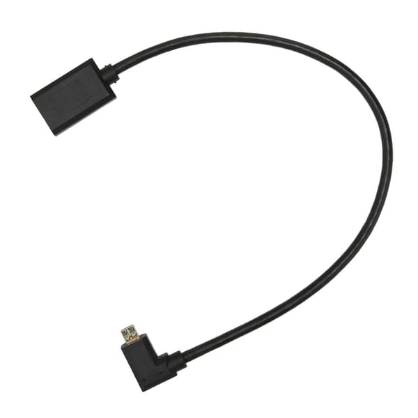 8K 60Hz Micro HD Multimedia Interface-kabel Høyre Albue Micro HD Multimedia Interface Hann til Hunn Ledning OD4.0mm