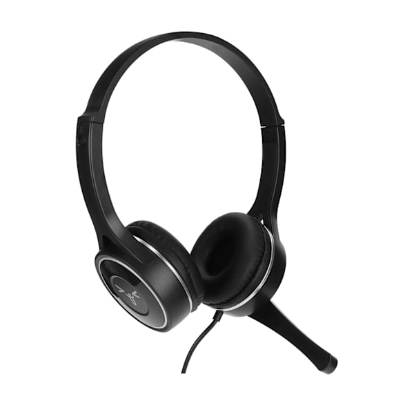 Barnhörlurar Stereo Brusisolering Vikbar On Ear 3,5 mm trådbunden barnheadset med mikrofon för reseplan