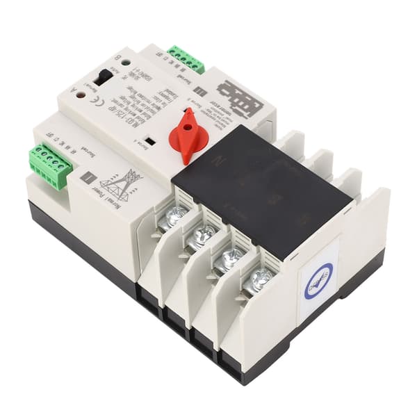 Dobbeltstrøm Automatisk Overførselsafbryder 4P Hurtig Skiftekontrolafbryder PC AC 110V 80A