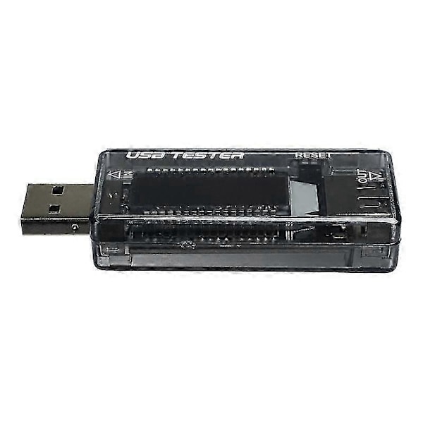 DC Mobil Strømlading Strømspenning Digital Monitor USB Tester Strøm 0-3A Spenning 4-20V Dobbel