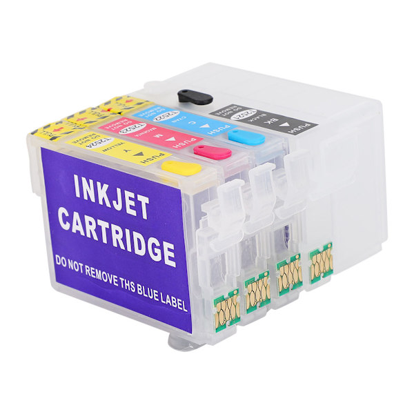 Blækpatron Sæt Printer Tilbehør til 252XL WF7610 3640 7110 7210 7710