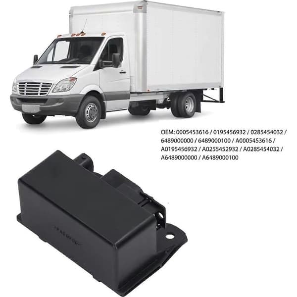 Hehkutulpan rele 6489000000 Sprinter 2500 3500 E320 Musta