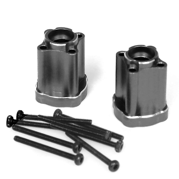 RC Bil Uppgradering Bakre Kopp Kit för 1/18 Mini Truck Svart