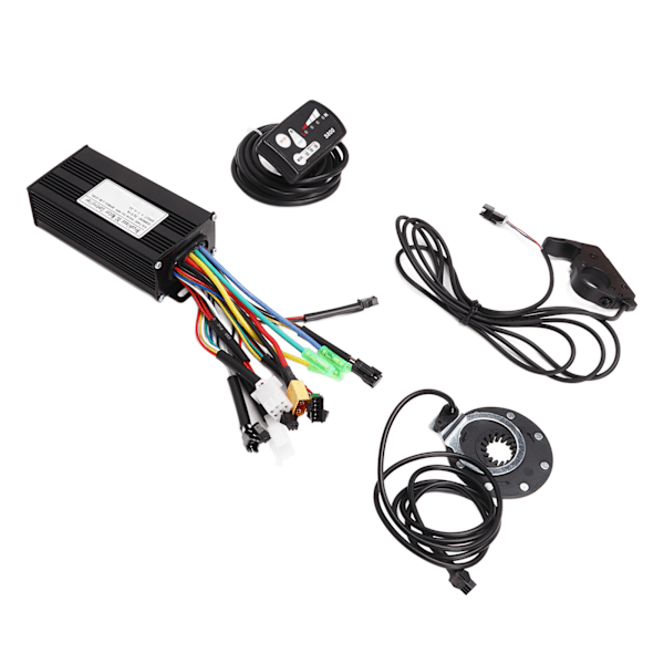 24V 36V 48V Sinus Bølge Controller Tommelfinger Gas PAS LED LCD Meter Elektrisk Cykel 3 Tilstand Motor Controller Sæt