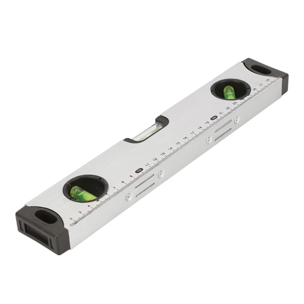 Magnetisk boblelineal i aluminiumslegering (30 cm)