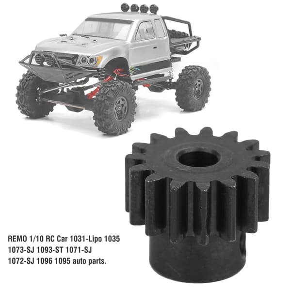 1:10 58T Motor Gear Reservedele Tilbehør Passer til REMO RC Bil