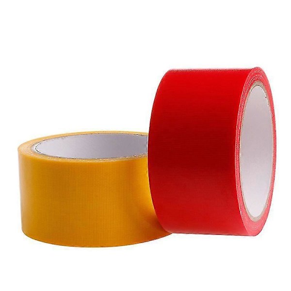 10m X 50mm Vattentät Självhäftande Tygtejp Rulle Hantverk Reparation 8 Färg Röd