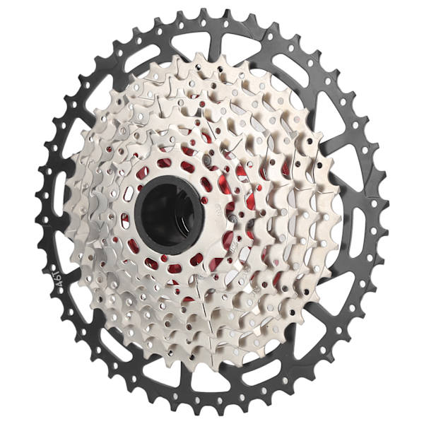 VG Sports 9-växlad 11-46T delad struktur mountainbikekassett lättmetall svänghjul