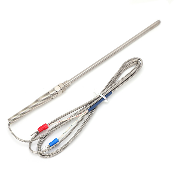 5,9 tommer K-type føler termoelement præcis 0-800°C temperaturtest rustfrit stål M8 gevind