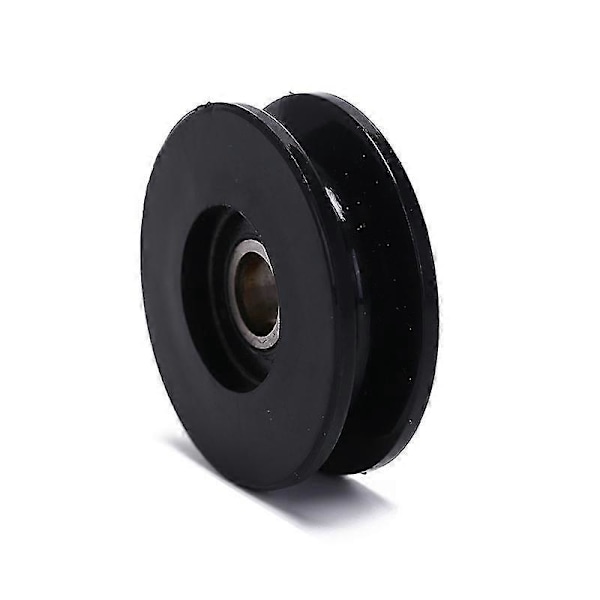50mm Svart Lagerhjul Trissa Kabel Gym Utrustning Del