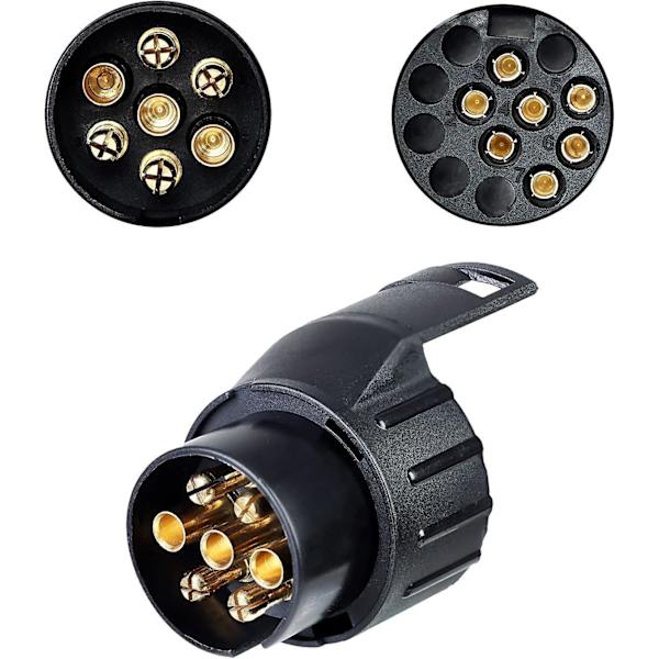 12V dragadapter: 7 stift till 13 stift & 13 stift till 7 stift