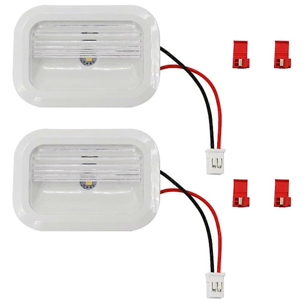2 stk. W10695459 W10843353 for kjøleskap LED-lysmodulkomponent