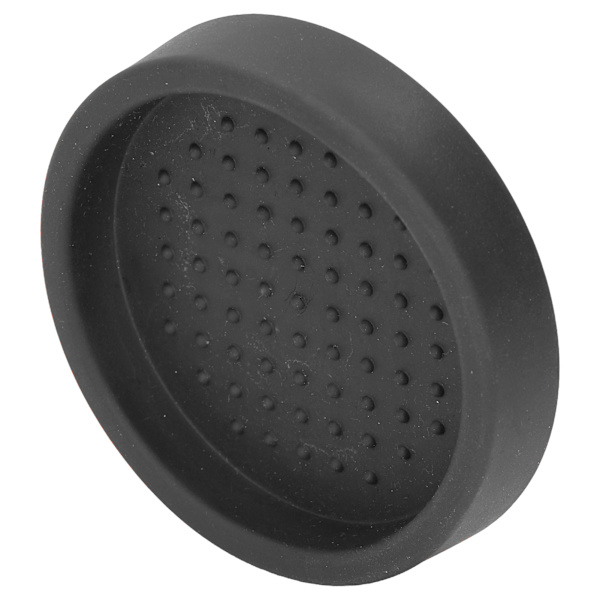 Rund Silikon Kaffe Tamper Mat Mjuk Värmebeständig Bärbar Kaffe Tamper Pad för HomeBlack