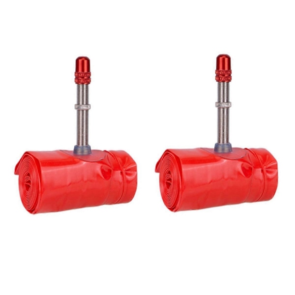 Cykel Metall Schrader Ventil TPU Innerslang (1 par)