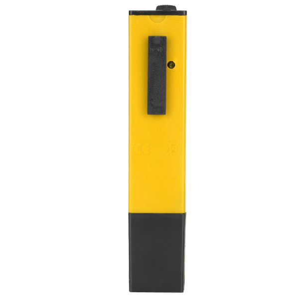 PH-meter Digitalt display Lille fejl 0,0 til 14,0 pH måleområde ABS PH-pen til akvarier Laboratorium Gul Sort