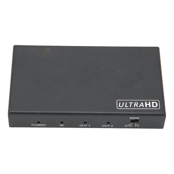 HD Multimedia Interface Splitter 1 ind 2 ud 4Kx2K ved 60Hz 18Gbps båndbredde-switcher til PS3 TV DVD-afspiller 100-240V stik