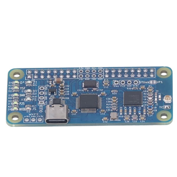 MMDVM Simplex Hotspot Huvudkort med stifthuvudstöd för Raspberry Pi för BlueDV