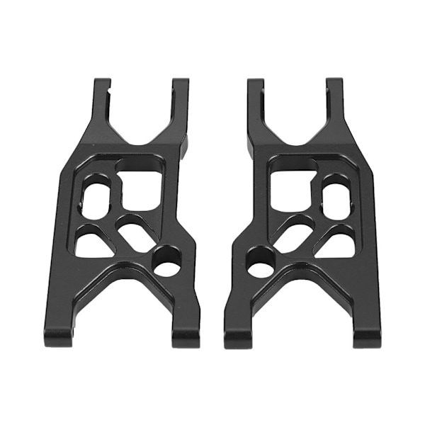 2pcs/set Aluminium Alloy Front Lower Suspension Arms for Axial Rock Racer 90026 (Black)