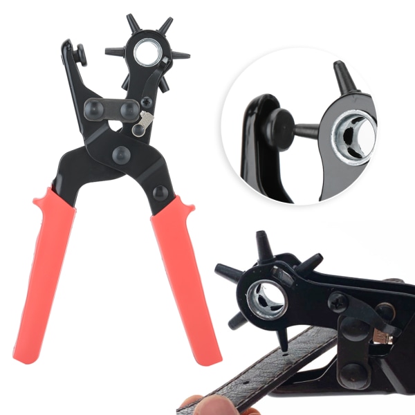 2/2,5/3/3,5/4/4,5 mm watch Läderbälte Hålstansning Tång Krokklämma