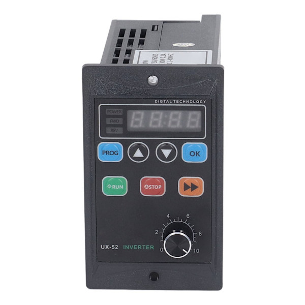 30W frekvensomvandlare LED digital mini motorväxelriktare 1PH 176‑264V ingång 3PH 0‑220V utgång
