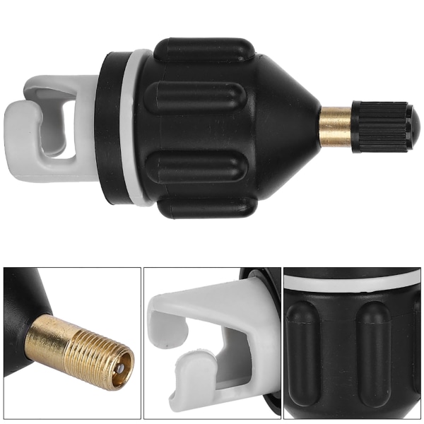 Adapter för ventil till paddelbräda luftpump, omvandlare, anslutningsdon, tillbehör för uppblåsbar båt