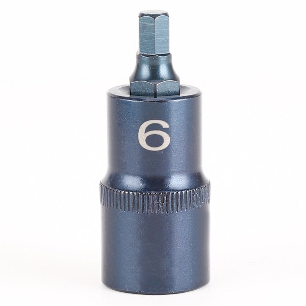 Socket Bit Hex 1/2in Interface Quick Wrench S2 Legeret stål Blåning Håndværktøj HardwareH6