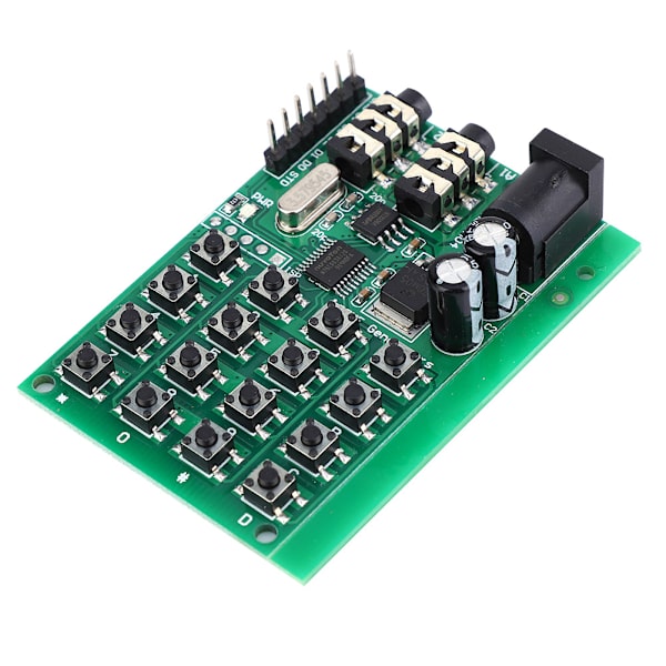 AE11A04 DTMF Ljudgenerator Modul Röst Dual Encode Sändarkort 5~24VDC