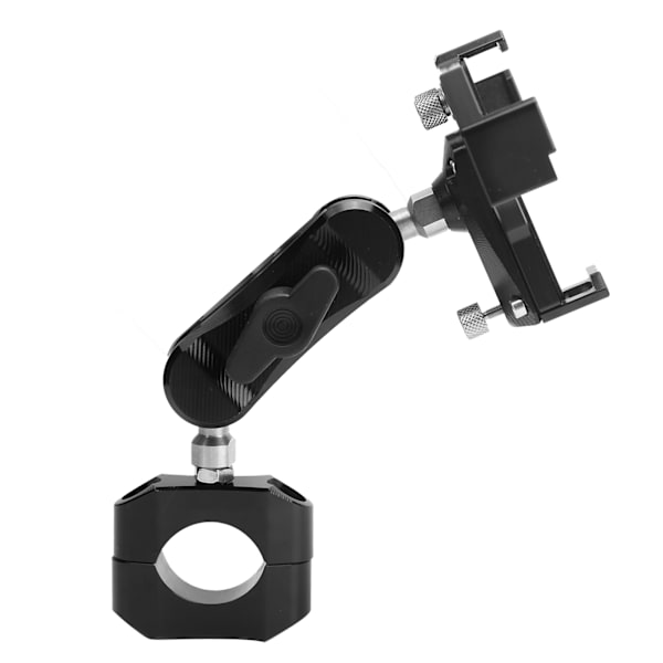Universal motorcykel telefonholder til 22mm styr 360 graders roterbar telefonmontering beslag