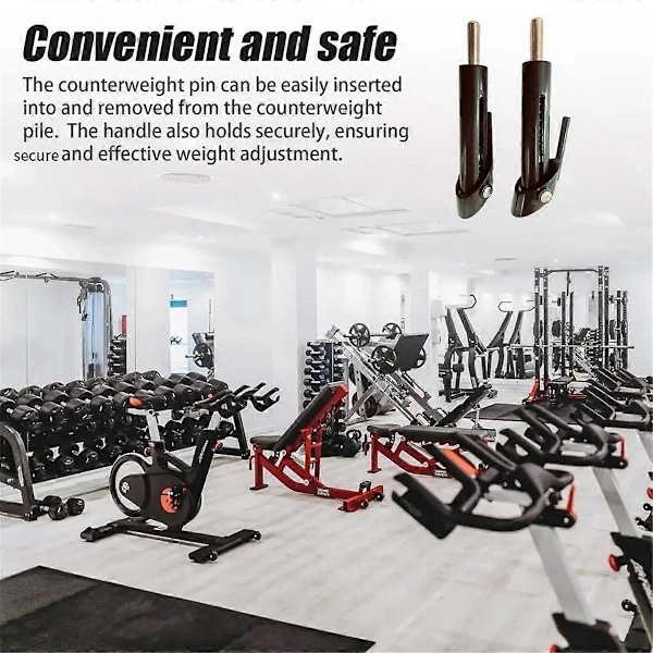 Viktmagasinstift 9,5 mm Styrketräning Fitness Gymutrustning A