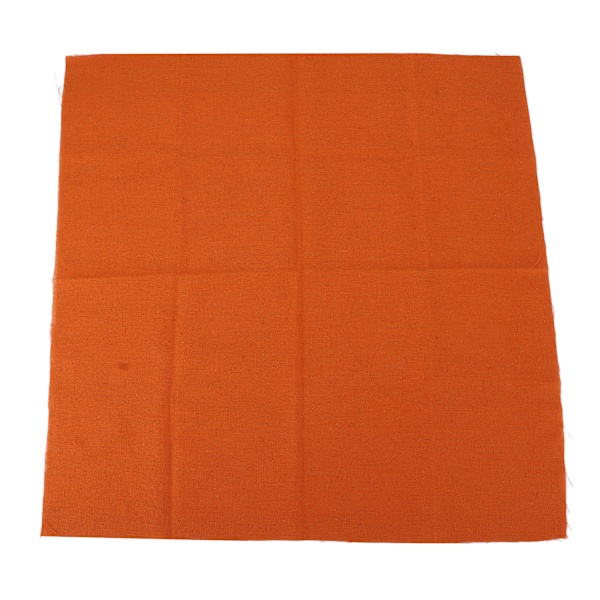Virka kit hushåll broderi tillbehör med virknål orange tyg järntråd