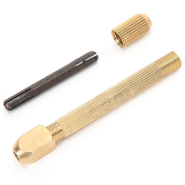 Kannettava kaksipuolinen Pin Vise käsikäyttöinen DIY-työkalu watch korjaustyökalu