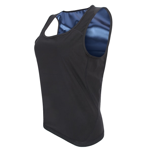 Män Man Sweat Vest Shapewear Fitness Bastu Workout Quick Dry Shapewear Västar/M