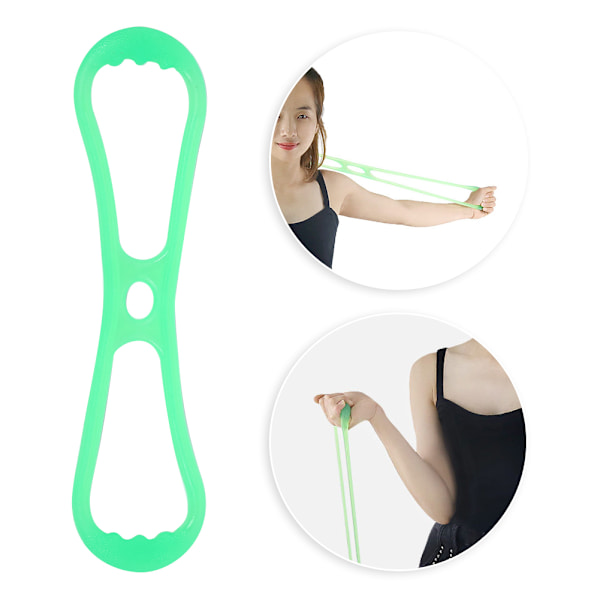 Unisex Muskeltränings Elastiska Spänningsmotståndsband Fitness Träningsdragrep
