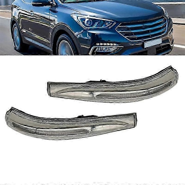 Vasen sivupeilin vilkku LED-valo 87613B8000, yhteensopiva Hyundai Santa Fe:n kanssa