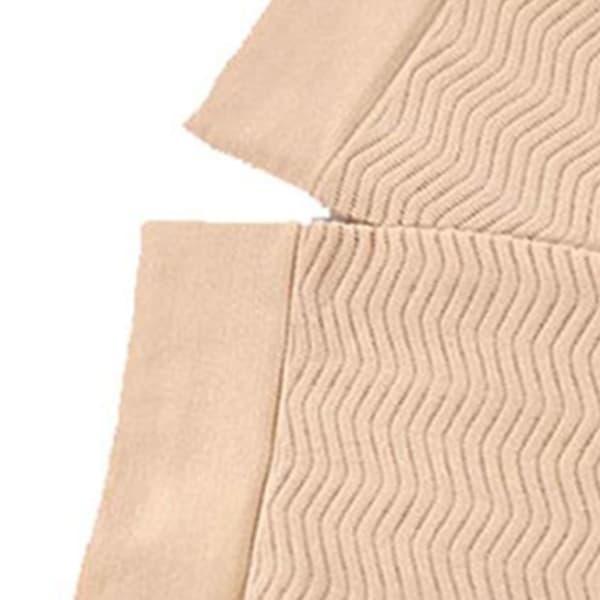 1 par slankeærmer, bløde, komfortable, åndbare, elastiske nylon, stor størrelse, kompressionsarmformere, hudfarve, fri størrelse