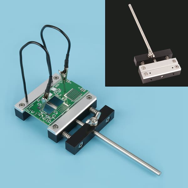 1 sæt printplade loddestation PCB-pladeholder med to kaliberklemmer