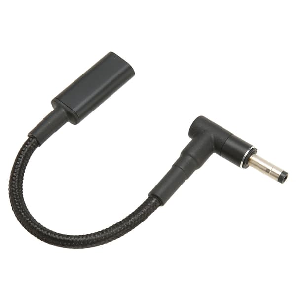 USB C hunn til 4.0x1.7mm DC hannadapter 100W dobbel PD EMARK-chip pluggkonverterer ladeadapter for bærbar PC
