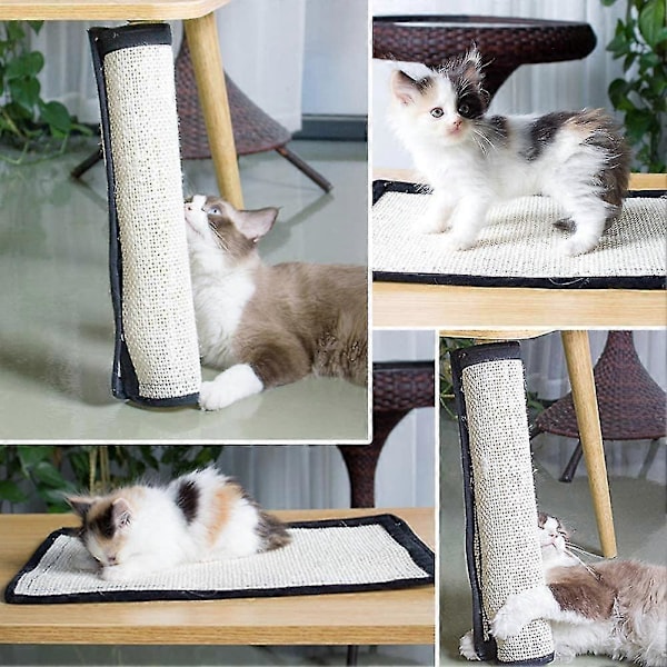 Kradsemøbelbeskyttere til katte - Ridsesikker sofa, bordbensbeskyttelsesmåtte til kæledyr