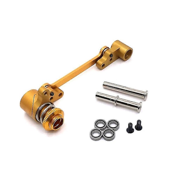 Metall Styrestag Servo Saver Kompatibel Med Wltoys 144001 Rc Bil,3