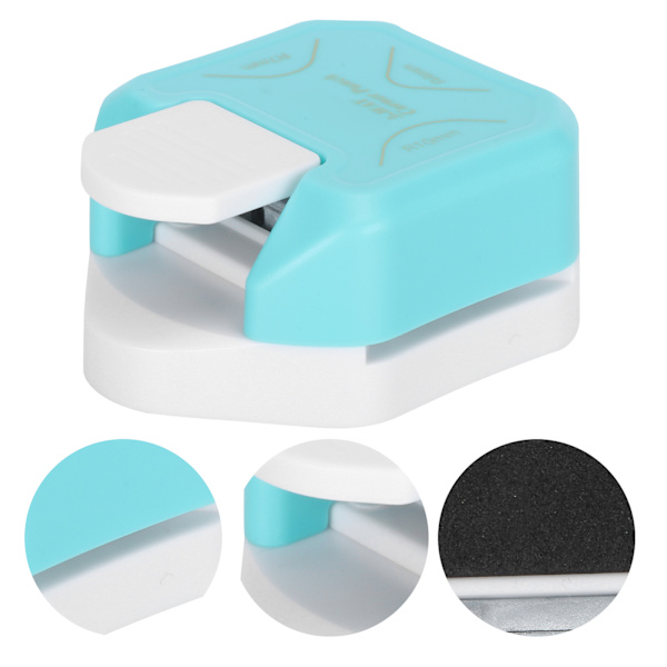 Bärbar 3 i 1 Mini Paper Corner Runder Punch