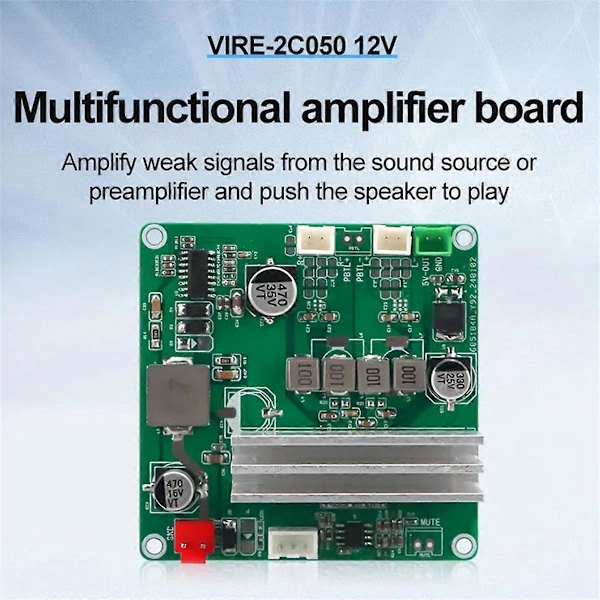 TPA3116D2 Audio-vahvistinkortti 2.0 Kanava 2x50W Stereo