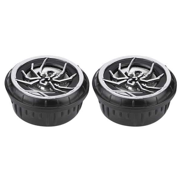 2 stk. Kreative Auto Car Spider Pattern Super Power Loud Audio Speaker Tweeter Højttaler