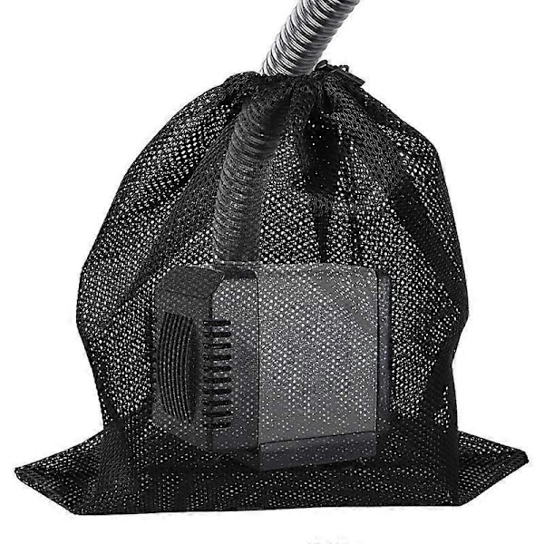 2 Pakke Dam Pumpe Blokkeringsposer Industriell Filtreringsnett Biologisk Damfilter 45*45cm